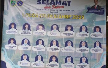 SMA Negeri 10 Jambe Mendapat Predikat Terbaik Dari Kementerian Pendidikan Terkait Pengelolaan Dana BOS