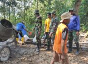Semangat Gotong Royong Warnai Pra TMMD Sengkuyung di Desa Sarimulyo Boyolali