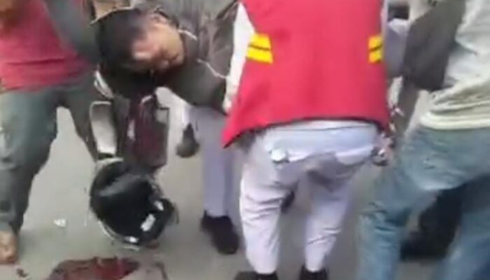 Karyawan Pabrik AHM Tewas Terlindas Truk Kontainer di Cikarang Pusat