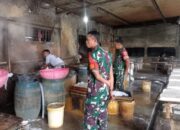 Babinsa Edukasi Pengelolaan Limbah Tahu, Langkah Nyata Menuju Lingkungan Bersih   