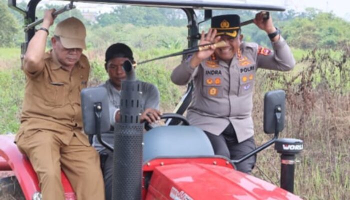 Dukung Ketahanan Pangan, Kapolresta Tangerang Tinjau Lahan Jagung di Balaraja dan di Sukamulya