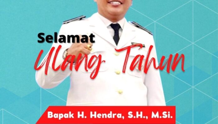 Rajawali Times Sampaikan Ucapan Selamat Ulang Tahun untuk Camat Pondok Aren H. Hendra