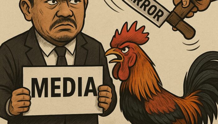 Oknum Teror Media Usai Berita Judi Sabung Ayam di Putussibau Utara, Aparat Diminta Tindak Tegas Pelaku dan Bandarnya