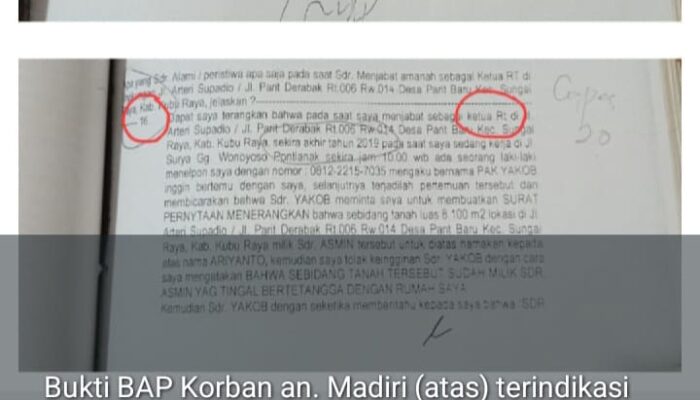 Perkara Tanah Parit Derabak Memanas, Bukti Baru Goyahkan Dasar Dakwaan
