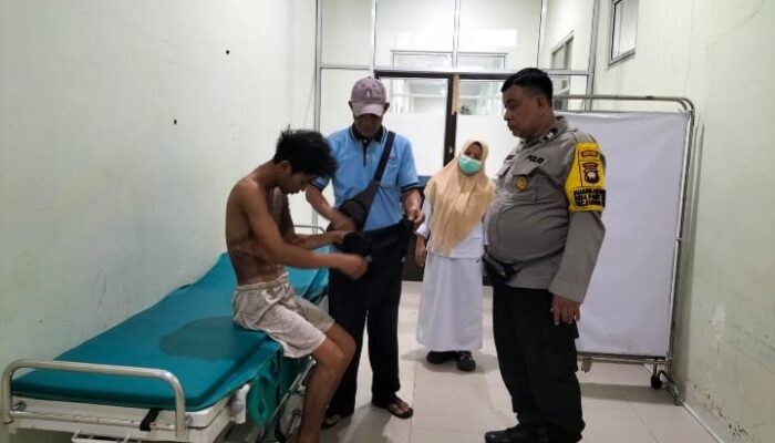 Diduga Disiram Air Panas Gerobak Bakso, Pemuda Kubu Raya Luka Bakar Serius, Pelaku Kabur
