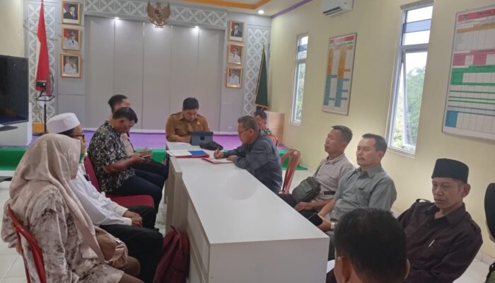 Babinsa dan Binamas Panongan Hadiri Audensi Ke III Sengketa Lahan Mekar Jaya