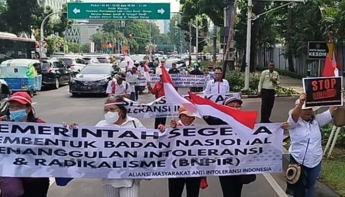 Aksi Damai AMAII Gugat Intoleransi: Desak Presiden Prabowo Cabut SKB 2 Menteri dan Bentuk UU Anti-Intoleransi
