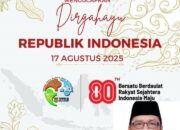 Segenap Keluarga Besar Dinas Tata Ruang Kabupaten Tangerang Mengucapkan Selamat Dirgahayu RI ke 80