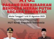 Segenap Pimpinan Jajaran dan keluarga Besar Kecamatan Mauk Mengucapkan Dirgahayu RI ke 80