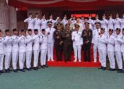 Upacara Penurunan Bendera Merah Putih Kecamatan Tigaraksa Penuh Khidmat