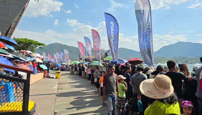 Koperasi UMKM TJS dan YAYASAN MULIA RAJA dukung giat Event Aquabike maupun F1Powerboat