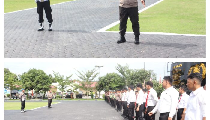 Polres Batu Bara Gelar Latihan Sispam Mako: Tingkatkan Kewaspadaan Personel Hadapi Ancaman Keamanan