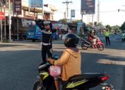 Satlantas Polres Batu Bara Gelar Pengaturan Lalin, Arus Lalu Lintas Lancar