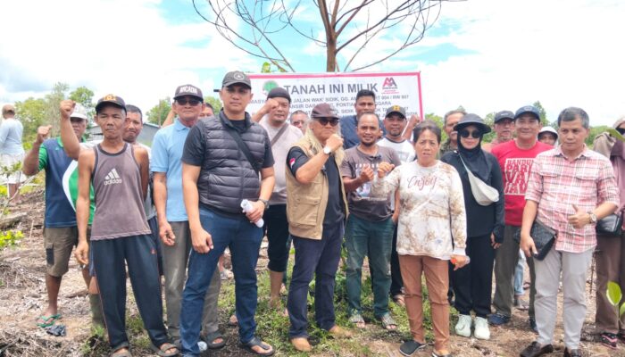 Forum Pemilik Tanah Bongkar Dugaan Sertifikat Ganda di Pontianak Utara