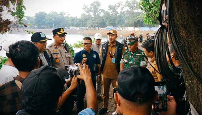 Forkopimcam Ciputat Timur Himbau Penghuni Bangunan Liar, Jangan Dangang di Sepadan Kawasan Situ Gintung 