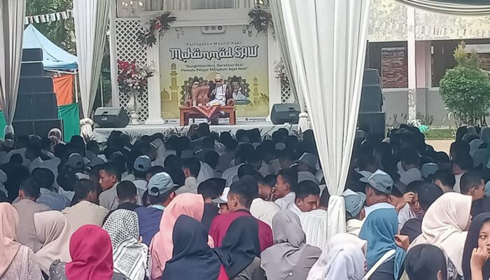 Bangkitkan Semangat Pemuda, SMKN 2 Tangsel Peringati Maulid Nabi Muhammad SAW