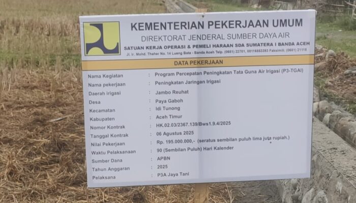 Pekerja Proyek di Paya Gaboh Buka Suara: Papan Informasi Hilang, Ketua LAKI Soroti Proyek Siluman