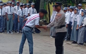 Kapolsek Tigaraksa Menjadi Pembina Upacara di SMKS AL-HUSNA, Sampaikan Pesan Moral dan Kamtibmas kepada Pelajar