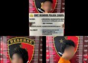 Pelaku Pencurian Motor dan Handphone Ditangkap Polsek Cikupa