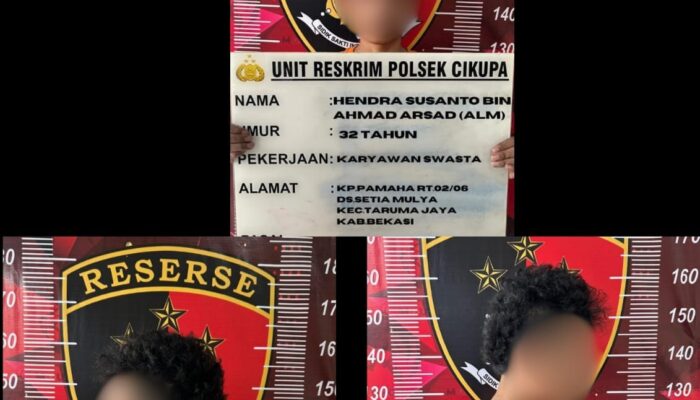 Pelaku Pencurian Motor dan Handphone Ditangkap Polsek Cikupa