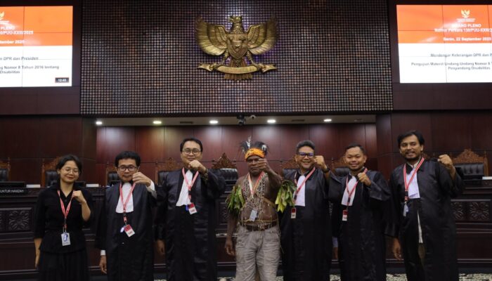 Gerakan Rakyat Menggugat (GERAM) PSN Sidang Perkara Nomor 112/PUU-XXIII/2025 Uji Materi UU Cipta Kerja terhadap Pasal-Pasal PSN Saksi Pemerintah Beri Kesaksian yang Berbeda dengan Fakta Lapangan