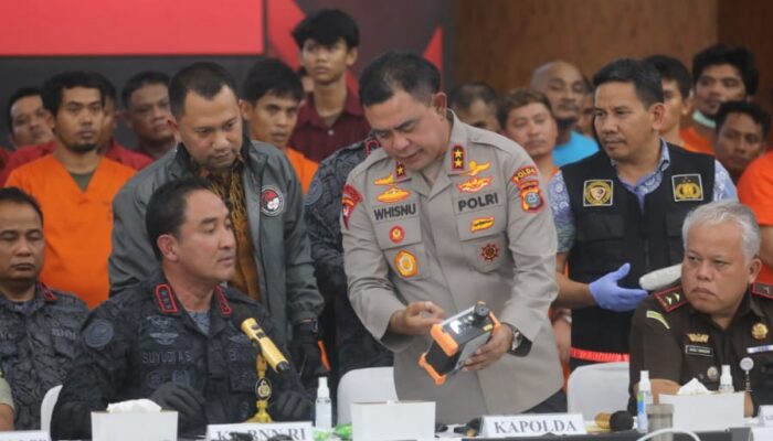 Kolaboratif, Kepala BNN RI Pimpin Pengungkapan Kasus dan Pemusnahan Narkoba di Polda Sumut