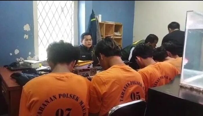 Polsek Mauk Polresta Tangerang Tangkap 5 Orang Pemerkosa Anak di Bawah Umur