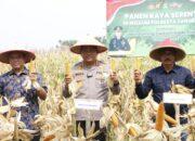 Dukung Asta Cita Presiden, Kapolresta Tangerang Panen Jagung Serentak Program Ketahanan Pangan