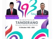 Segenap Keluarga Besar Pimpinan Jajaran dan Staff Lingkungan BPBD Kabupaten Tangerang Mengucapkan Selamat HUT Kabupaten Tangerang ke 393 Bersyukur Berkarya dan Berdaya 