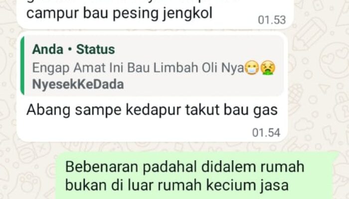 ‎Riki Ade Suryana : Pemuda Sepatan Keluhkan Bau Limbah Oli Yang Ganggu Warga Sepatan dan Sekitarnya. 