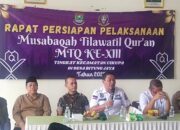 Polsek Cikupa Hadiri Rapat Persiapan MTQ ke-13 Tingkat Kecamatan Cikupa