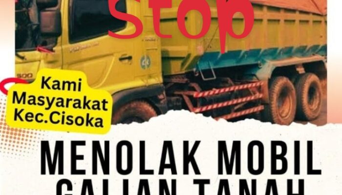 Tokoh Agama Beserta Masyarakat Cisoka Dan Sekitarnya Tolak Dum Truk Tanah Melintas Di Wilayah Cisoka