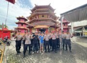 Siswa Latja SPN Polda Banten Gelar Bakti Religi di Klenteng Avalokitesvara Panongan