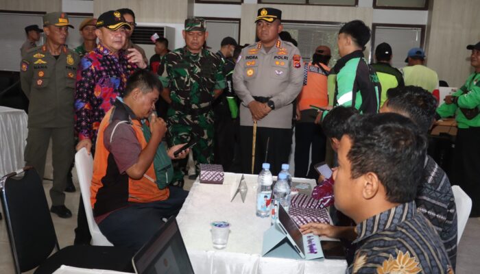 Apel Kamtibmas Polresta Tangerang Bareng Ojol, Opang, Buruh: Diisi Pemeriksaan Kesehatan Gratis dan Bagi Sembako