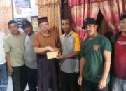 Kunjungan Kerukunan Warga Kinari (KWK) Salurkan Bantuan Sosial untuk Korban Kebakaran Pasar Baru Cikarang