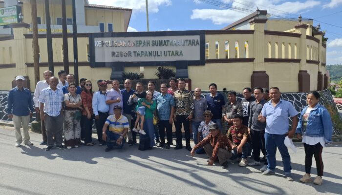 Pomparan Raja Sonakmalela Apresiasi atas kinerja Polres Tapanuli Utara Telah Melakukan Penahanan Terhadap Tersangka dalam Perkara Pelecehan Terhadap Anak 4,5 Tahun