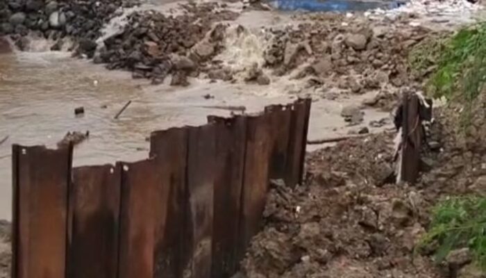 Bendung BSH 0 di Aliran CBL Jadi Titik Perbatasan Tiga Desa dan Tiga Kecamatan