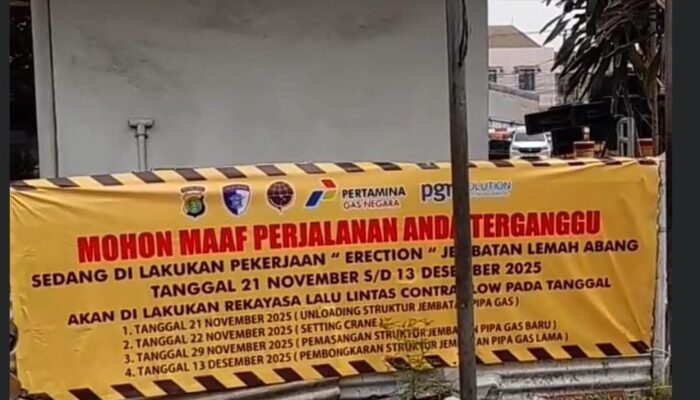 Ada Contraflow di Jalan Pantura Lemahabang, Warga Cikarang–Bekasi–Karawang Diminta Waspada dan Cari Jalur Alternatif
