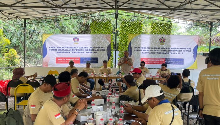 DPC KWRI Kabupaten Tangerang Gelar Pra Muscab, Tetapkan Struktur Panitia Muscab 2025