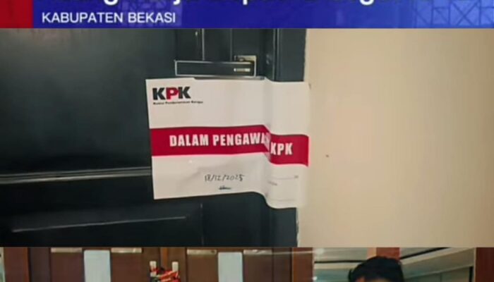 KPK Gelar Operasi Senyap di Bekasi, Amankan 10 Orang dan Segel Ruang Kerja Bupati
