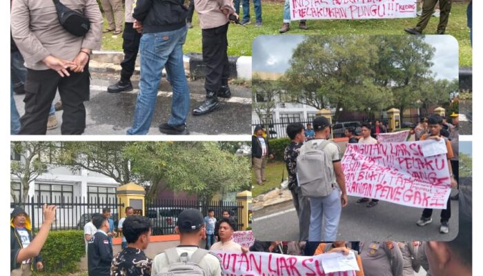 Aksi Jilid III Seram Riau: Tuntut Penangkapan Kacab Wilayah III Disdik Provinsi Riau