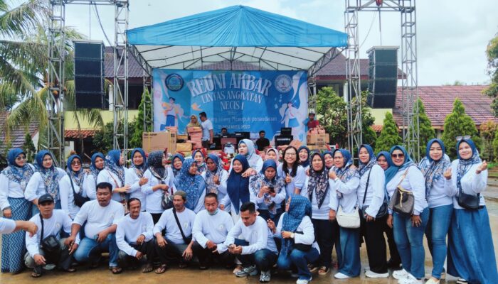 Gelar Reuni Akbar SMPN 1 Cisoka Berlangsung Sukses 