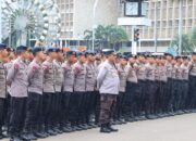 Polisi Kerahkan 1.392 Personel Layani Aksi KSPI di Silang Selatan Monas