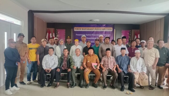 Desak Pemdes Cikupa Ambil Langkah Tegas!! Forum Masyarakat Peduli Aset Berjanji Kawal Harta Tanah Desa,