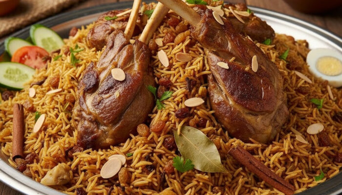 Nasi Kebuli Istimewa di Quds Royal Hotel