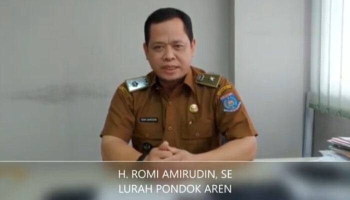 Lurah Pondok Aren Sampaikan Ucapan Selamat Tahun Baru 2026