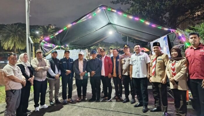 Camat Pondok Aren Bersama Lurah dan Jajaran Laksanakan Pengamanan Terpadu di Pos Siaga Nataru Bintaro