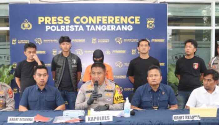 Polresta Tangerang Ungkap Kasus Curanmor di Kantor PU Pemkab Tangerang, Satu Pelaku Ditangkap