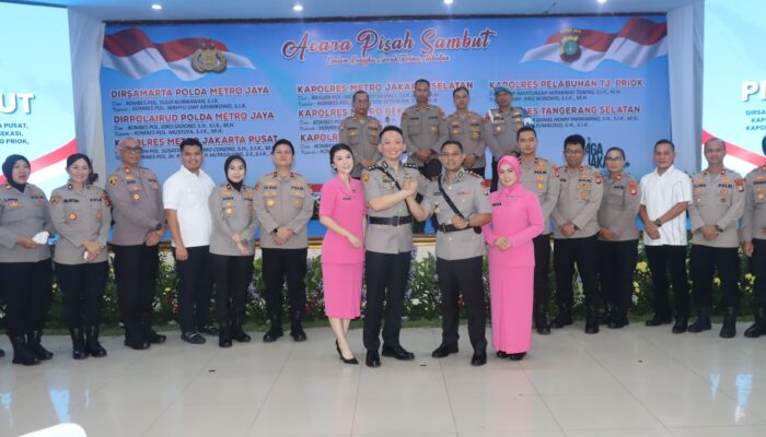 AKBP Boy Jumalolo Resmi Jabat Kapolres Tangerang Selatan, AKBP Victor Inkiriwang Dapat Promosi Jabatan