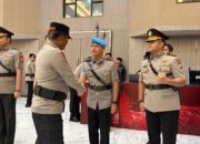 Serah Terima Jabatan Kapolres Gresik, AKBP Ramadhan Nasution Gantikan AKBP Rovan Richard Mahenu